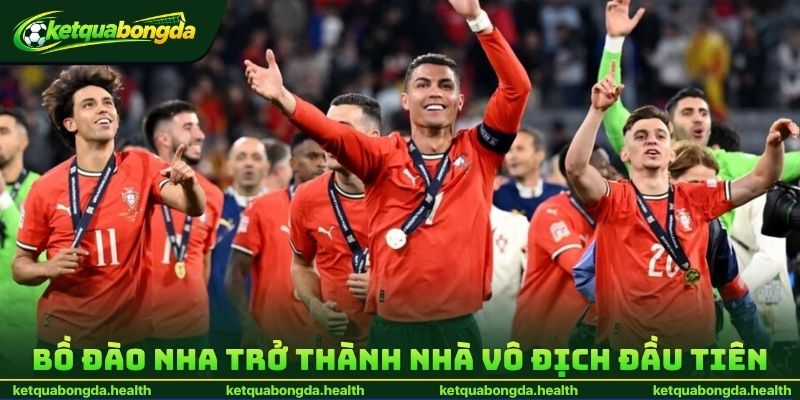 Bồ Đào Nha đã dần trở thành nhà vô địch đầu tiên