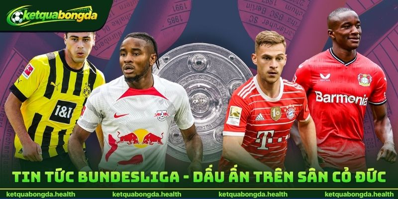 Tin tức Bundesliga - Dấu ấn trên sân cỏ Đức